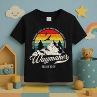 Waymaker Promise Keeper Miracle Worker Christian Toddler T-Shirt