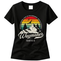 Waymaker Promise Keeper Miracle Worker Christian Womens T-Shirt