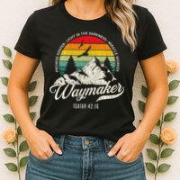 Waymaker Promise Keeper Miracle Worker Christian Womens T-Shirt