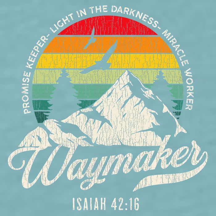 Waymaker Promise Keeper Miracle Worker Christian Sueded Cloud Jersey T-Shirt
