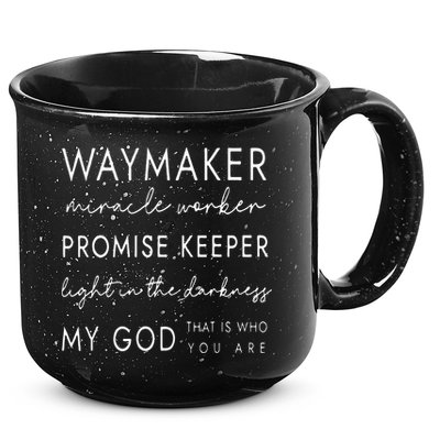 Waymaker Promise Keeper Miracle Worker Christian 15oz Campfire Ceramic Mug