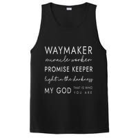 Waymaker Promise Keeper Miracle Worker Christian PosiCharge Competitor Tank