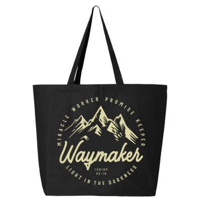 Waymaker Promise Keeper Miracle Worker Christian 25L Jumbo Tote