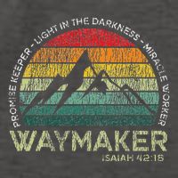 Waymaker Promise Keeper Miracle Worker Christian Vector Backpack