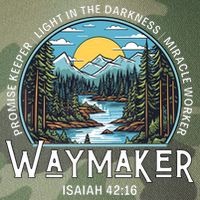 Waymaker Promise Keeper Miracle Worker Christian Bible Verse Legacy Tie Dye Trucker Hat