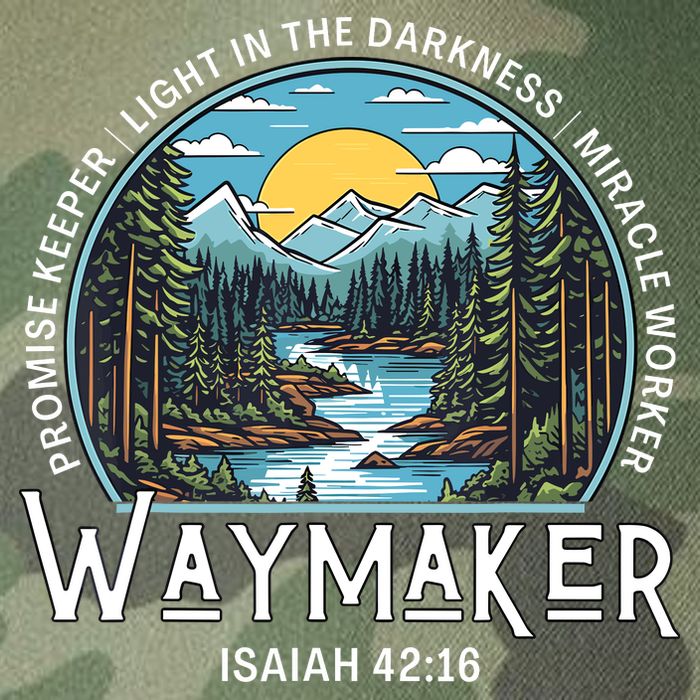 Waymaker Promise Keeper Miracle Worker Christian Bible Verse Legacy Tie Dye Trucker Hat