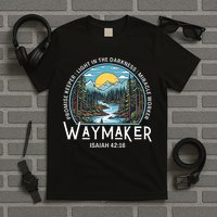Waymaker Promise Keeper Miracle Worker Christian Bible Verse T-Shirt