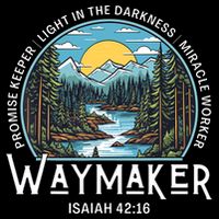 Waymaker Promise Keeper Miracle Worker Christian Bible Verse T-Shirt