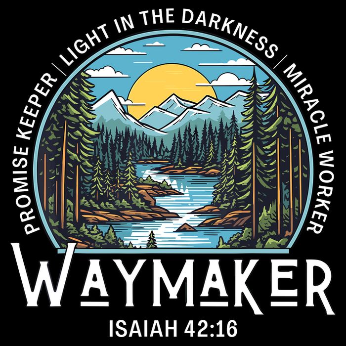 Waymaker Promise Keeper Miracle Worker Christian Bible Verse T-Shirt