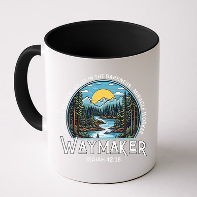 Waymaker Promise Keeper Miracle Worker Christian Bible Verse Mug