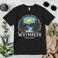 Waymaker Promise Keeper Miracle Worker Christian Bible Verse Premium T-Shirt