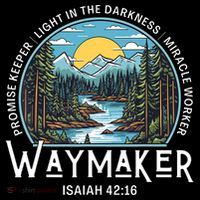 Waymaker Promise Keeper Miracle Worker Christian Bible Verse Baby Bodysuit