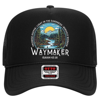 Waymaker Promise Keeper Miracle Worker Christian Bible Verse Trucker Hat