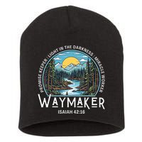 Waymaker Promise Keeper Miracle Worker Christian Bible Verse Short Acrylic Beanie