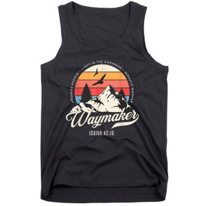 Waymaker Promise Keeper Miracle Worker Christian Bible Verse Tank Top