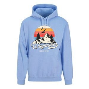 Waymaker Promise Keeper Miracle Worker Christian Bible Verse Unisex Surf Hoodie