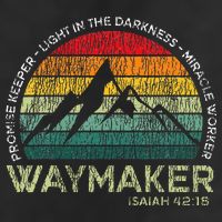 Waymaker Promise Keeper Miracle Worker Christian 7 Panel Mesh Trucker Snapback Hat