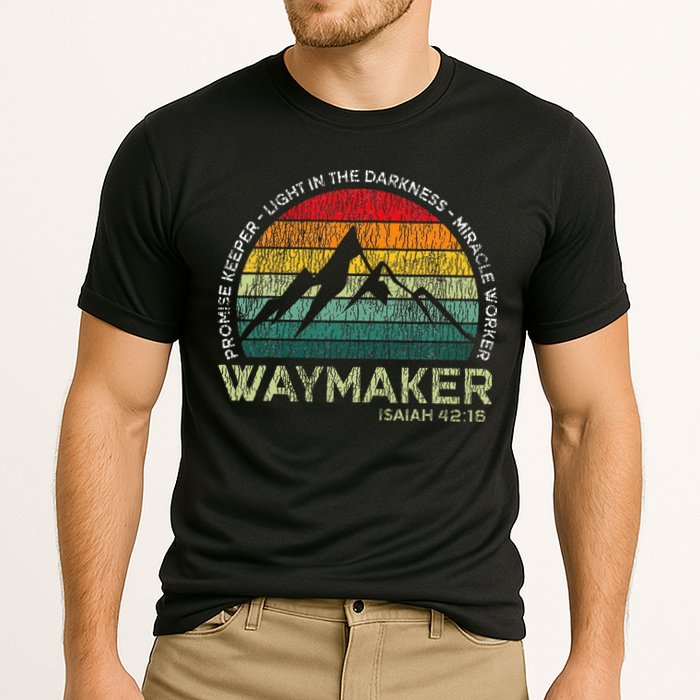 Waymaker Promise Keeper Miracle Worker Christian Performance Shirt