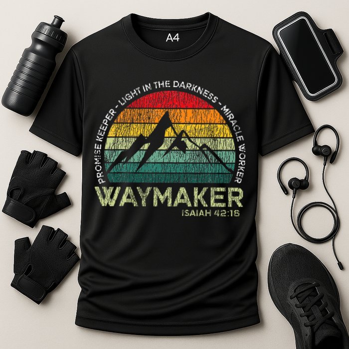 Waymaker Promise Keeper Miracle Worker Christian Performance Shirt