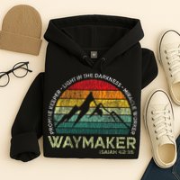 Waymaker Promise Keeper Miracle Worker Christian Hoodie