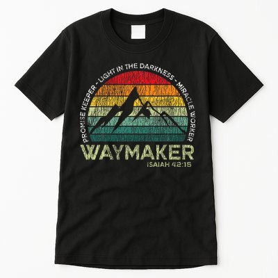 Waymaker Promise Keeper Miracle Worker Christian Tall T-Shirt
