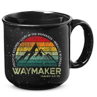 Waymaker Promise Keeper Miracle Worker Christian 15oz Campfire Ceramic Mug