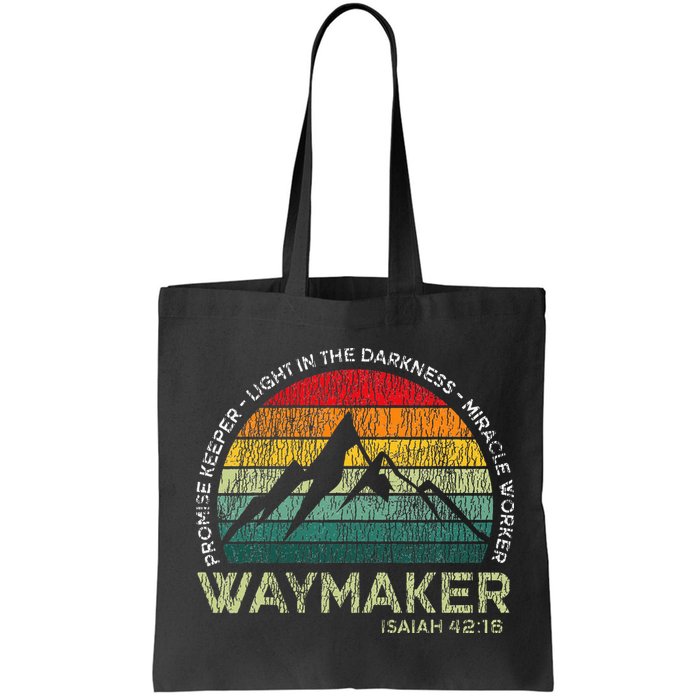 Waymaker Promise Keeper Miracle Worker Christian Bag