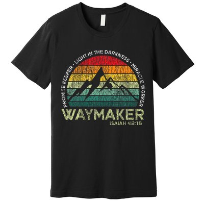 Waymaker Promise Keeper Miracle Worker Christian Premium T-Shirt