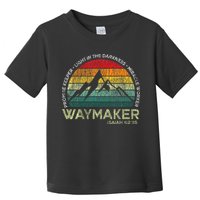 Waymaker Promise Keeper Miracle Worker Christian Toddler T-Shirt