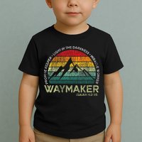 Waymaker Promise Keeper Miracle Worker Christian Toddler T-Shirt