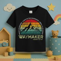 Waymaker Promise Keeper Miracle Worker Christian Toddler T-Shirt