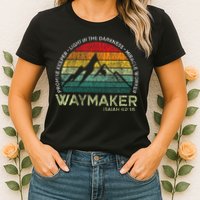 Waymaker Promise Keeper Miracle Worker Christian Womens T-Shirt