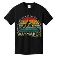 Waymaker Promise Keeper Miracle Worker Christian Kids T-Shirt