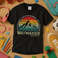 Waymaker Promise Keeper Miracle Worker Christian Kids T-Shirt