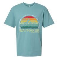 Waymaker Promise Keeper Miracle Worker Christian Sueded Cloud Jersey T-Shirt
