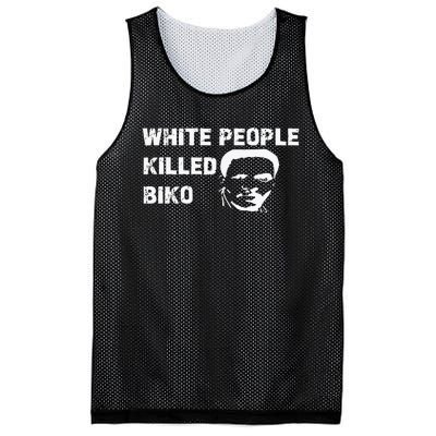 White People Killed Biko Mesh Reversible Basketball Jersey Tank