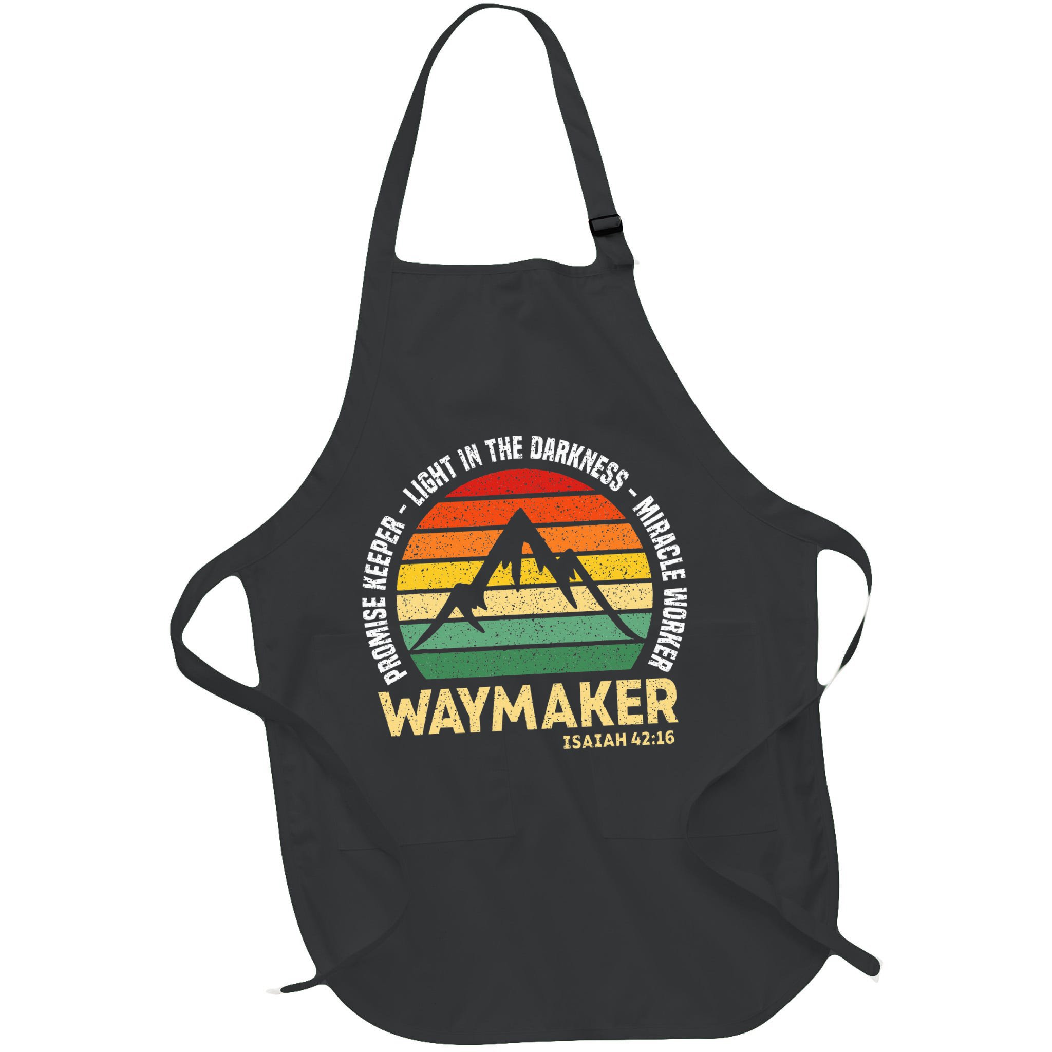 Waymaker Promise Keeper Miracle Worker Christian Believer Apron