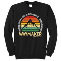 Waymaker Promise Keeper Miracle Worker Christian Believer Sweatshirt