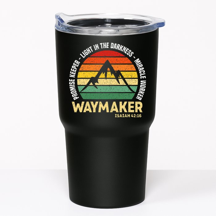 Waymaker Promise Keeper Miracle Worker Christian Believer Tumbler