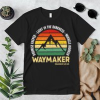 Waymaker Promise Keeper Miracle Worker Christian Believer Premium T-Shirt