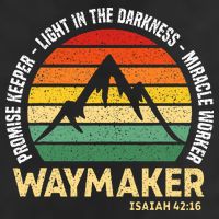 Waymaker Promise Keeper Miracle Worker Christian Believer Microfiber Hand Towel