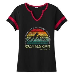 Waymaker Promise Keeper Miracle Worker Christian Ladies Halftime Notch Neck Tee