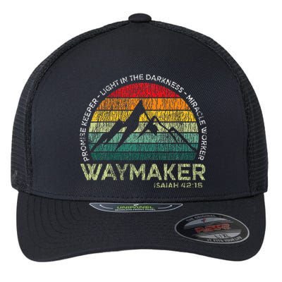 Waymaker Promise Keeper Miracle Worker Christian Flexfit Unipanel Trucker Cap