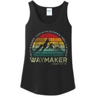 Waymaker Promise Keeper Miracle Worker Christian Ladies Essential Tank