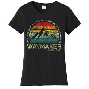 Waymaker Promise Keeper Miracle Worker Christian Women's T-Shirt