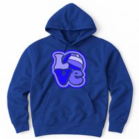 Water Polo Love For Teen And Shades Of Blue Design Cute Gift Hoodie