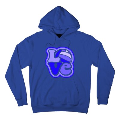 Water Polo Love For Teen And Shades Of Blue Design Cute Gift Hoodie