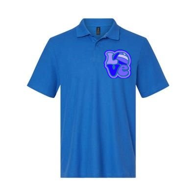 Water Polo Love For Teen And Shades Of Blue Design Cute Gift Softstyle Adult Sport Polo