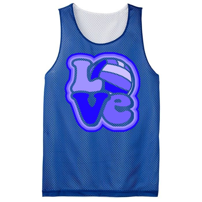 Water Polo Love For Teen And Shades Of Blue Design Cute Gift Mesh Reversible Basketball Jersey Tank