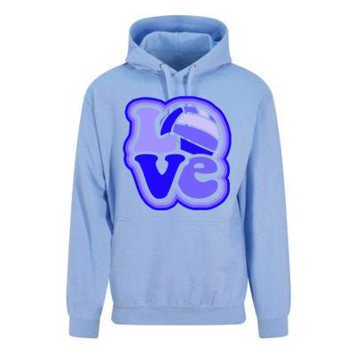 Water Polo Love For Teen And Shades Of Blue Design Cute Gift Unisex Surf Hoodie